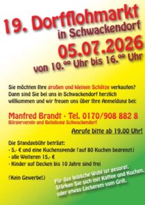 Flohmarkt Schwackendorf